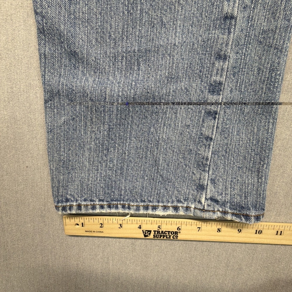 Vintage‎ Abercrombie & Fitch 1892 Boot Jeans Mens 37x28 Blue Premium Denim USA - Picture 9 of 12